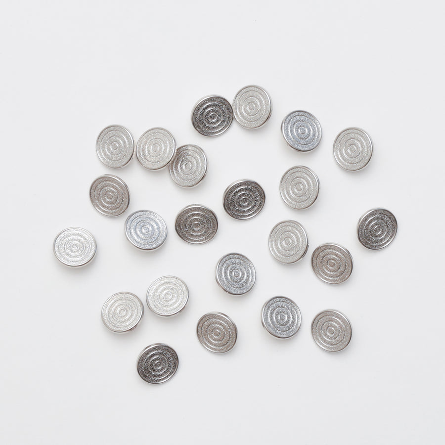 Buttons - Shank - Metal - 23mm - Assorted