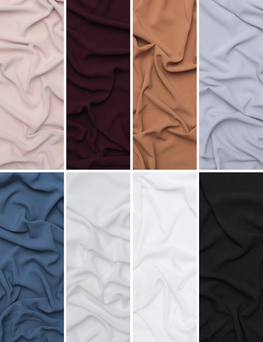 Viscose Linen - Solids - Assorted