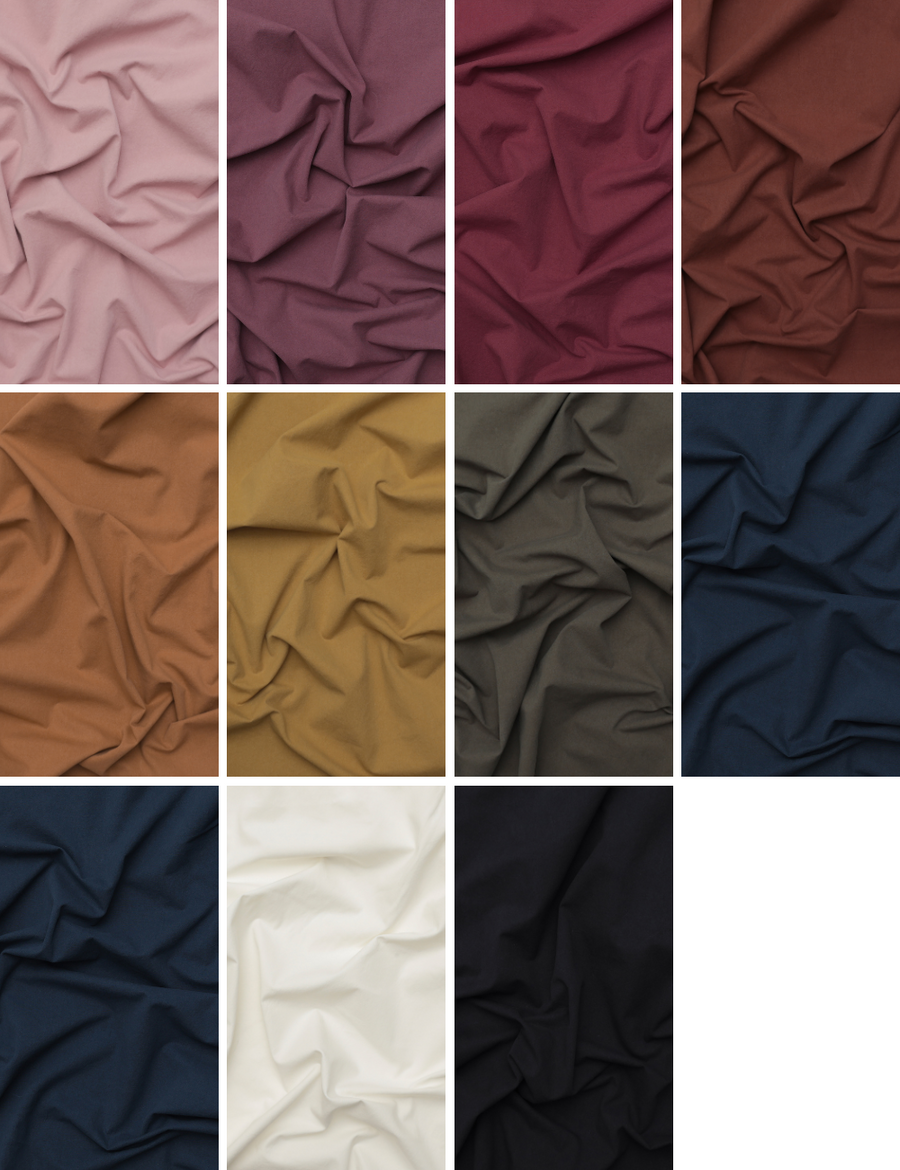 Organic Cotton - Heavy Washed Finish - Assorted