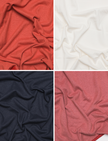 Hemp Cotton - Eco Fleece - Assorted