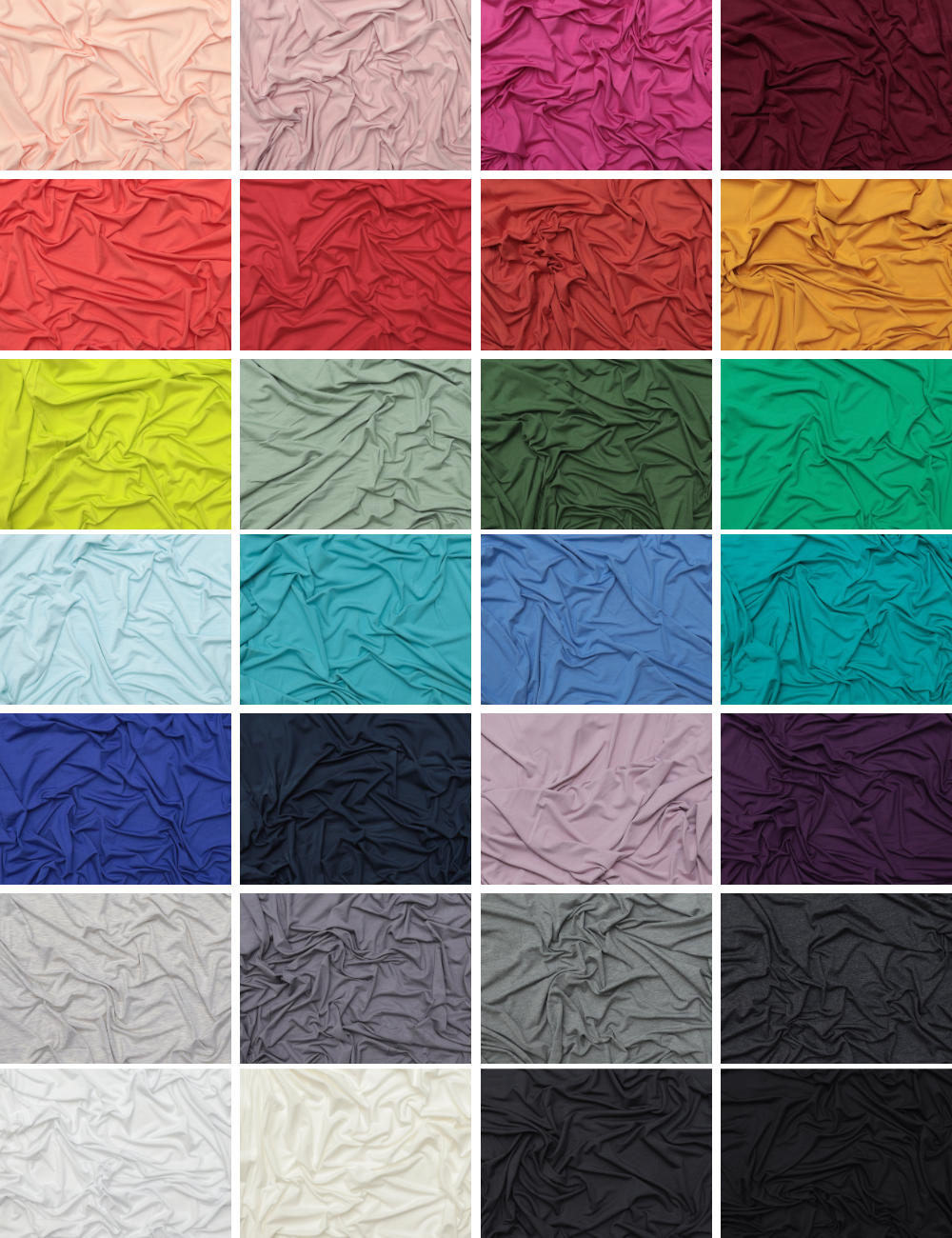 Bamboo - Knit - Solids - Assorted