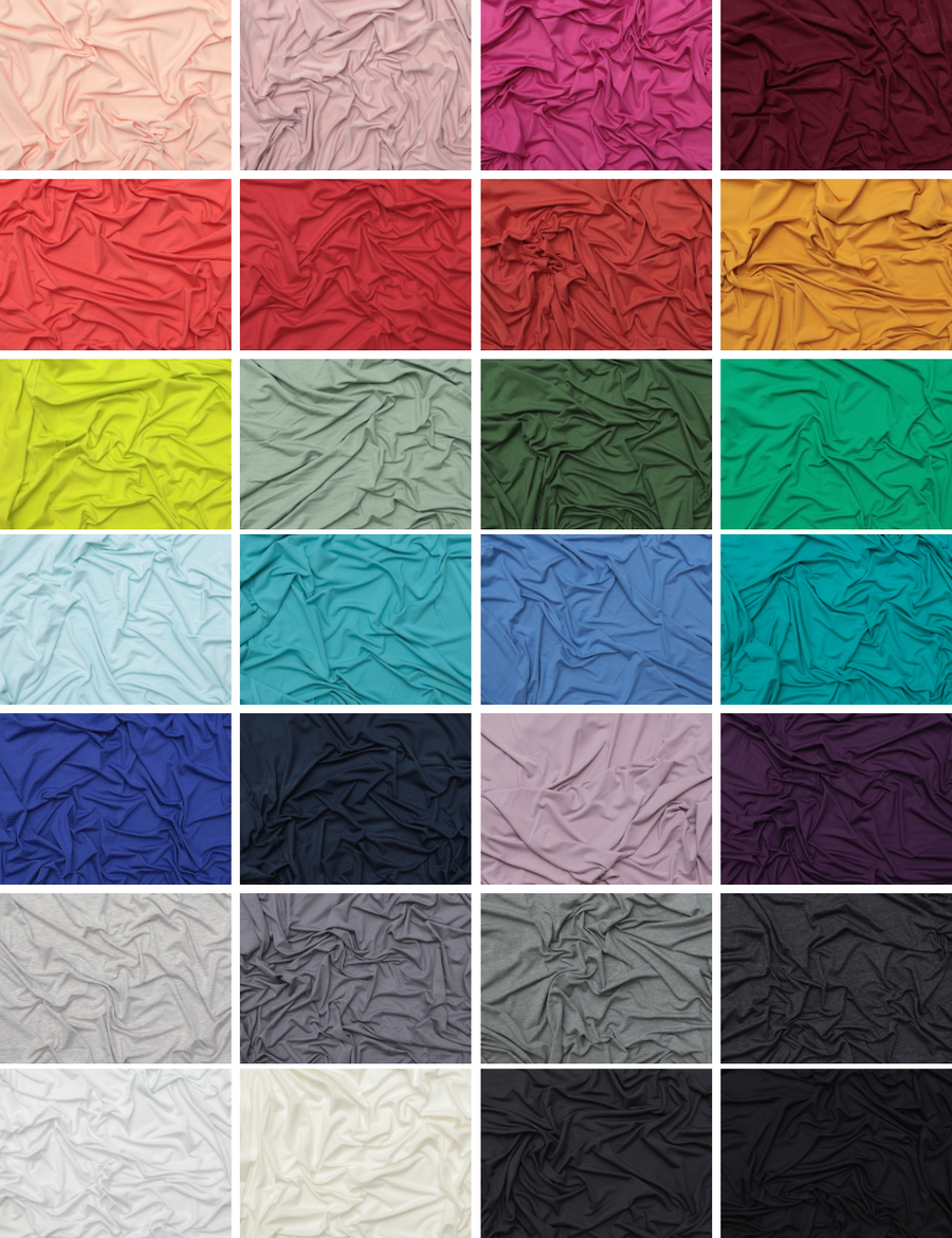 Bamboo - Knit - Solids - Assorted