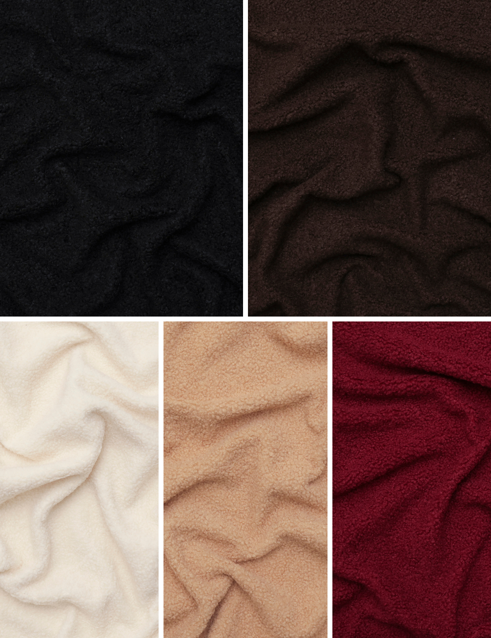 Poly - Sherpa Suede - Assorted