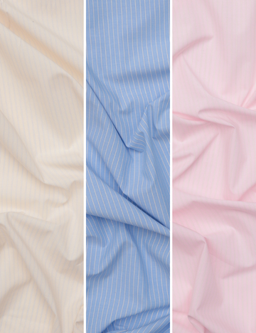 Cotton - Sutton Stripe - Assorted