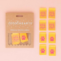 Sarah Hearts - Sewing Labels - Dog Mom 