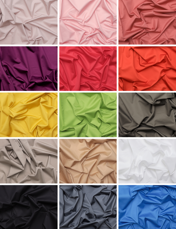 Cotton - Lightweight Sateen - Assorted