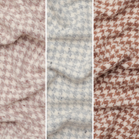 Wool - Coating - Chunky Houndstooth - Assorted