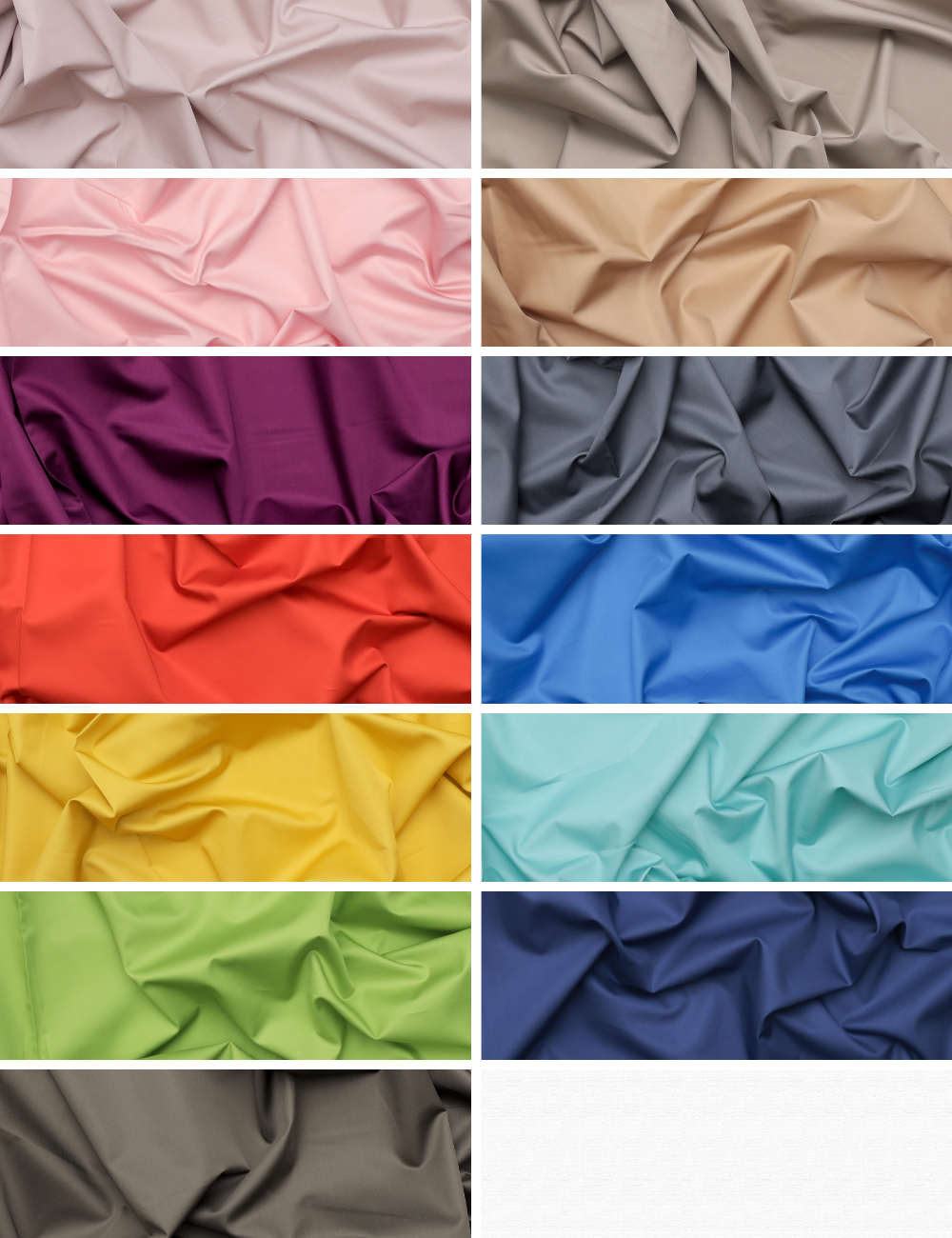 Cotton - Belvedere - Lightweight Sateen - Assorted