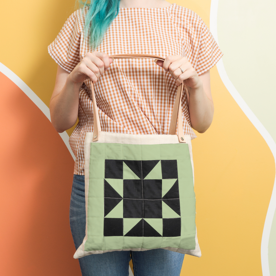 Quilted Tote Bag