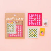 Sarah Hearts - Sewing Labels - Joyful June Multipack