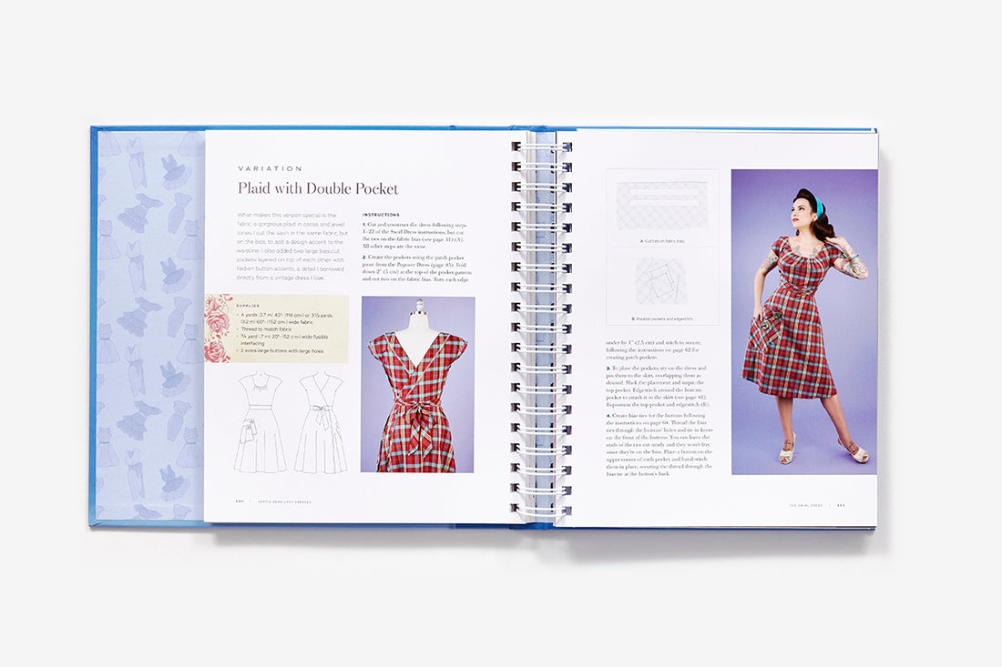 Gertie Sew Jiffy Dresses - Pattern Book