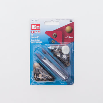 Prym - Anorak Snap Fasteners - 15mm