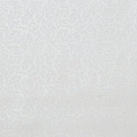 Cotton - Pearl Essence - Intertwined Scroll - Ultra White